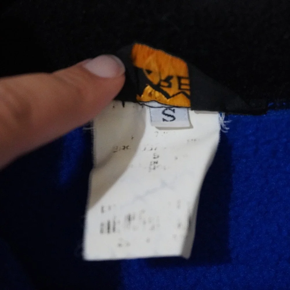 REI‎ Co-op Polartec Fleece Jacket Full Zip Blue Outdoor Hiking Men's Small